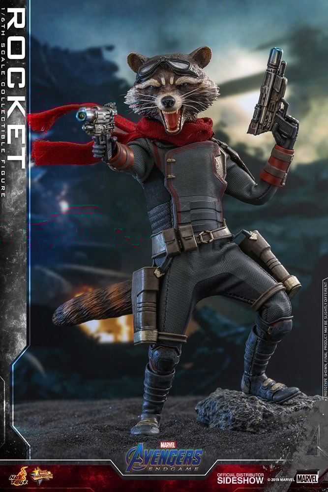 Rocket Sixth Scale Figure by Hot Toys Sideshow Collectibles
