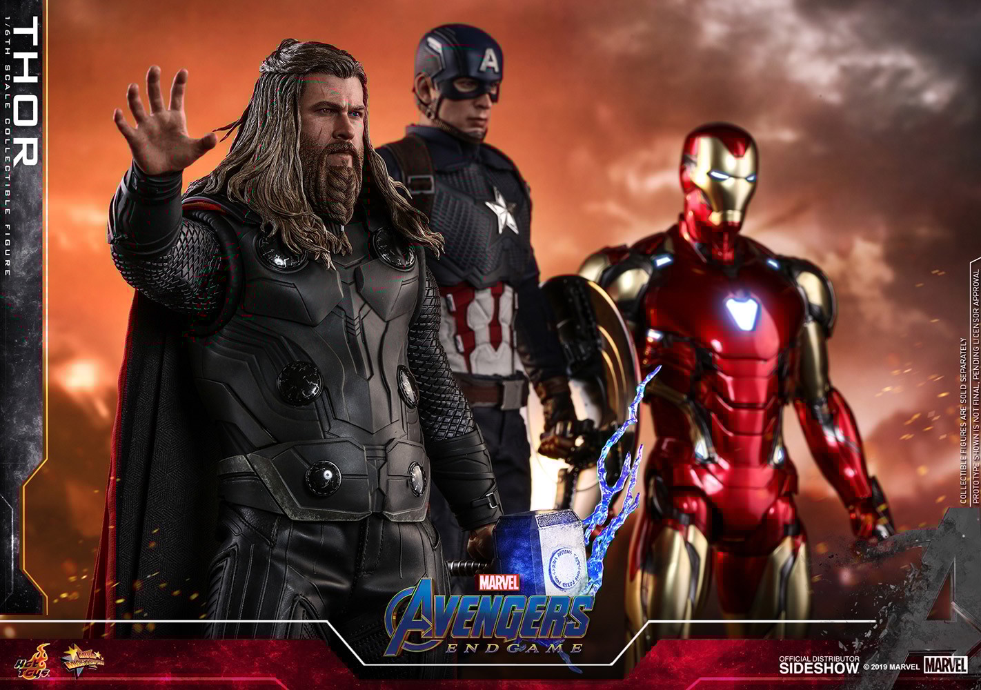 Marvel Thor Sixth Scale Figure by Hot Toys Sideshow Collectibles