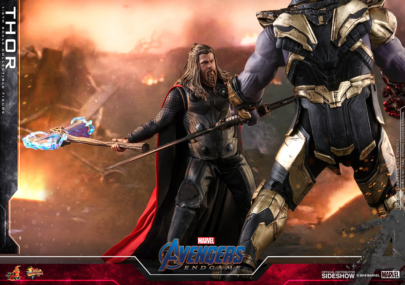 Hot Toys Marvel Avengers Endgame Thor 1/6 Scale Collectible Figure