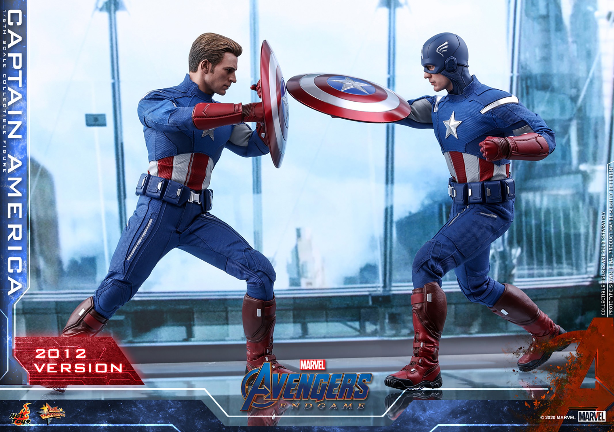 Captain america best sale endgame sideshow