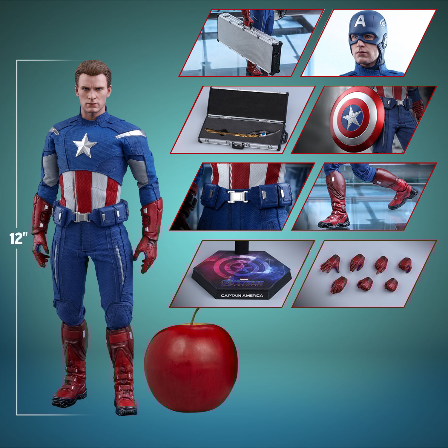Sideshow hot toys captain america sales