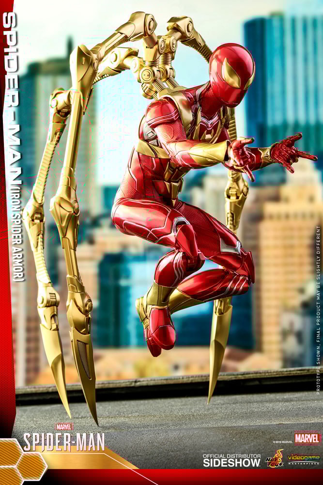 Spider Man Iron Spider Armor Sixth Scale Collectible Figure by