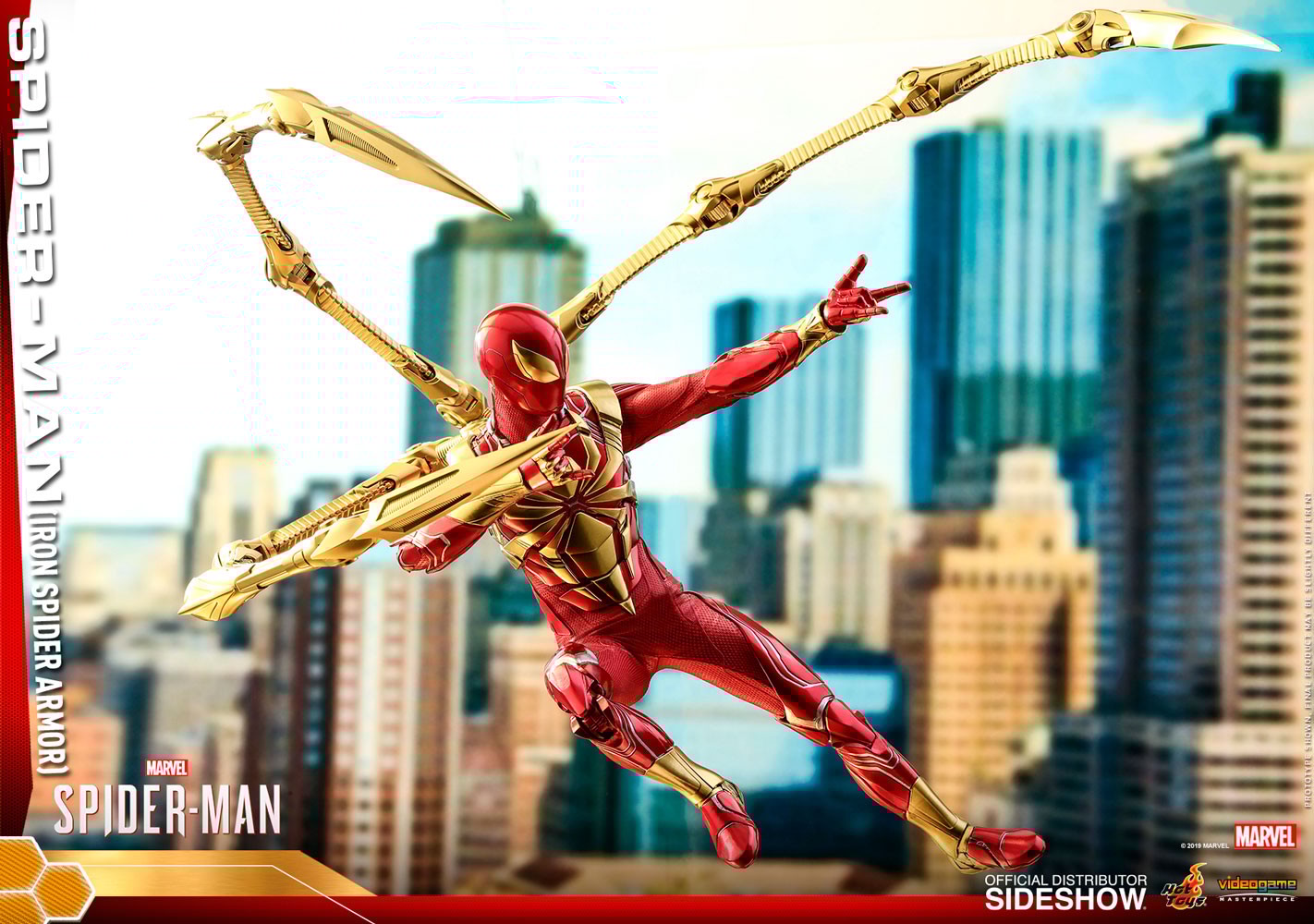 Iron spiderman hot toys 2025