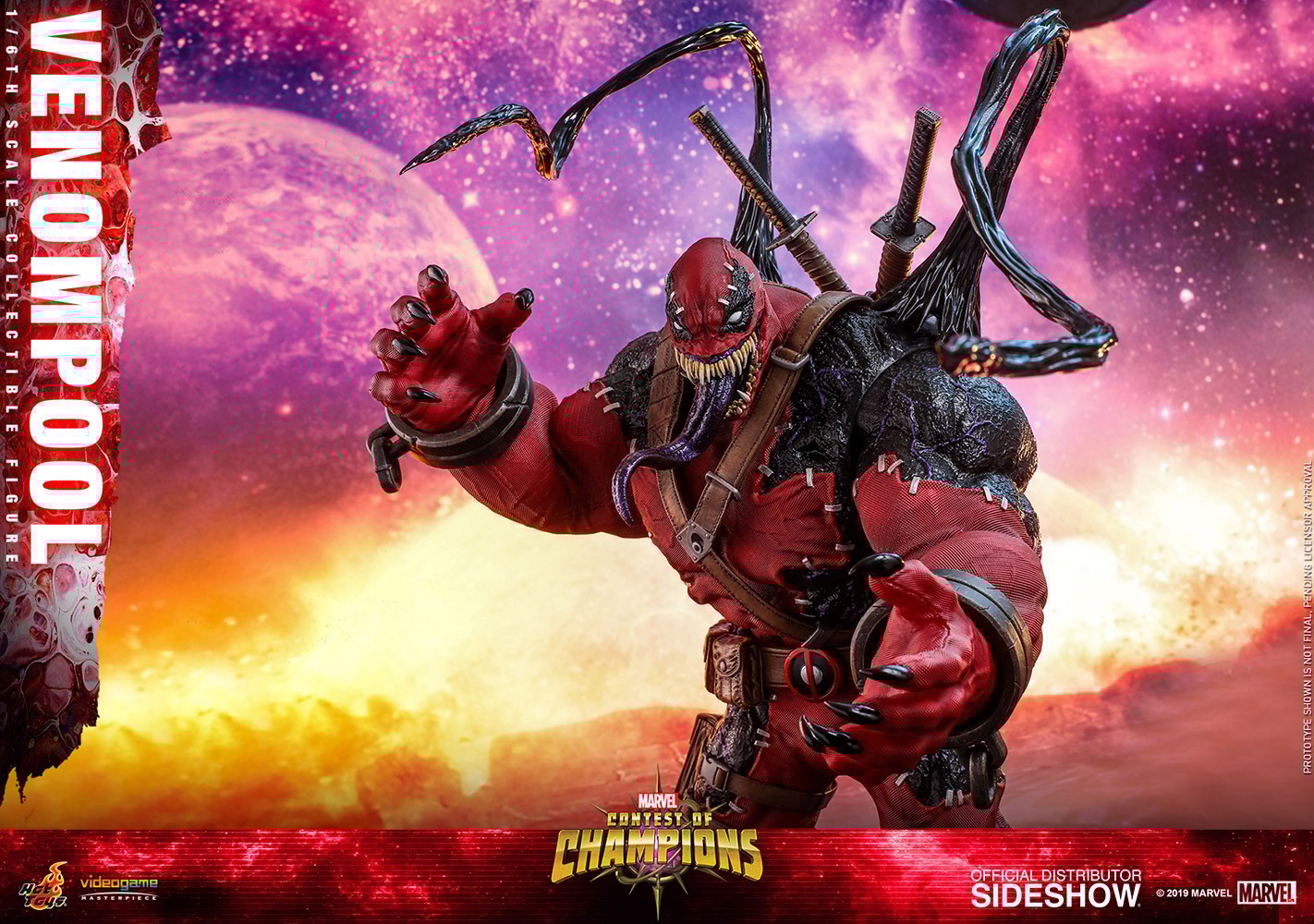 Venompool Sixth Scale Figure Sideshow Collectibles