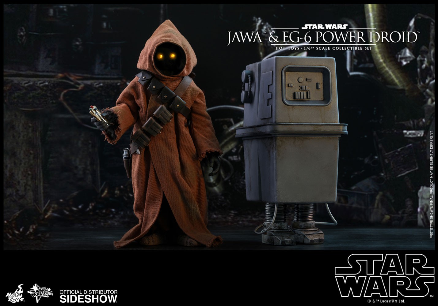 Jawa & EG-6 Power Droid- Prototype Shown