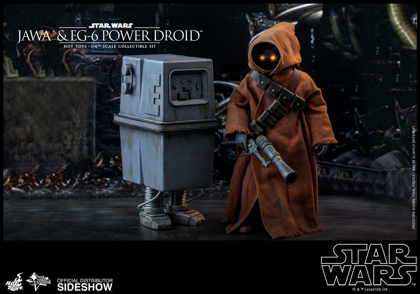Jawa & EG-6 Power Droid- Prototype Shown