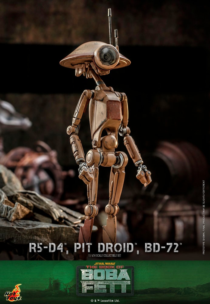 R5-D4, Pit Droid, and BD-72 (Prototype Shown) View 13