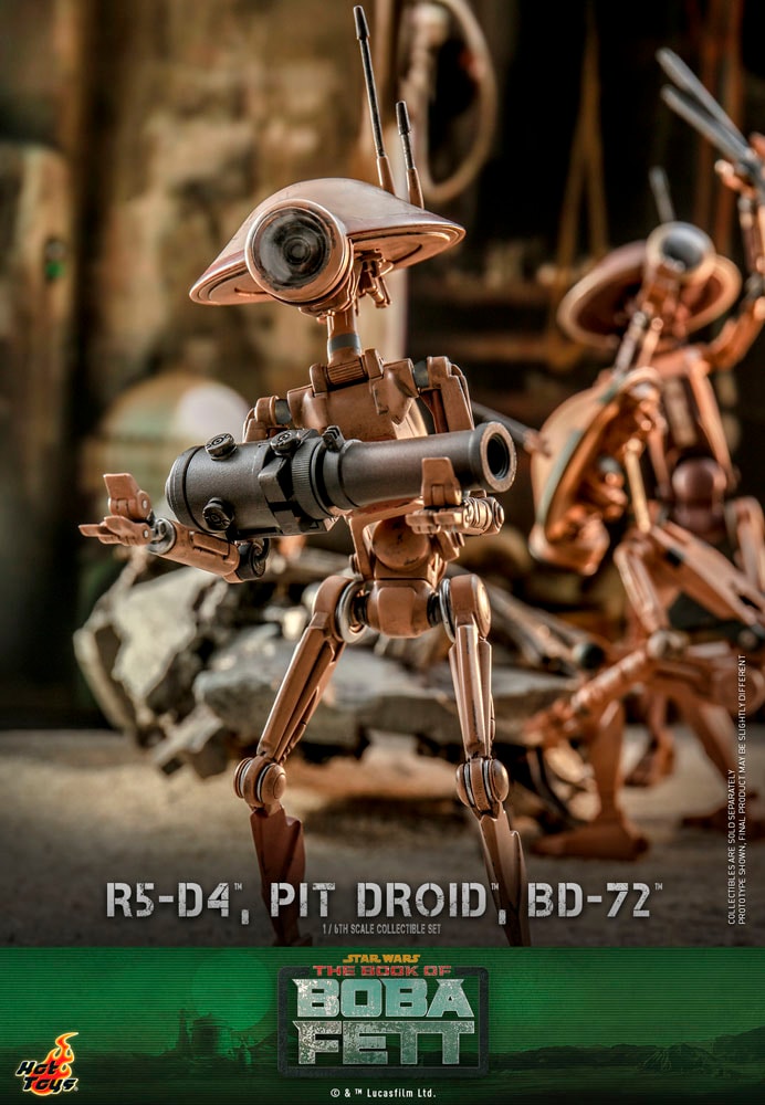 R5-D4, Pit Droid, and BD-72 (Prototype Shown) View 12