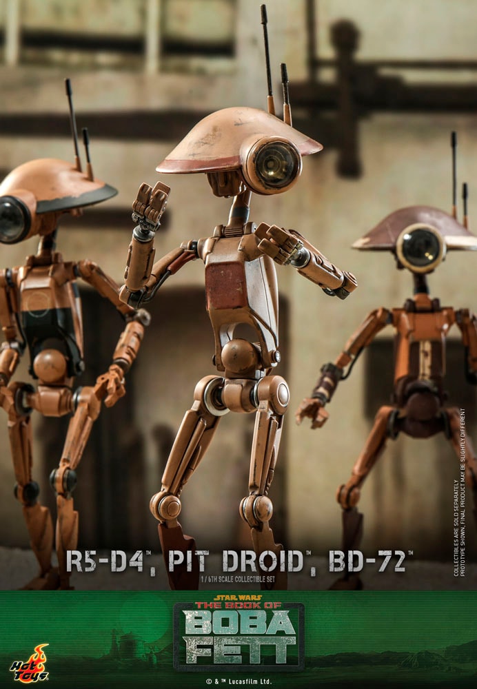 R5-D4, Pit Droid, and BD-72 (Prototype Shown) View 10