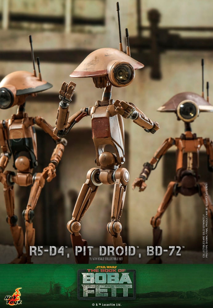 R5-D4, Pit Droid, and BD-72 (Prototype Shown) View 10