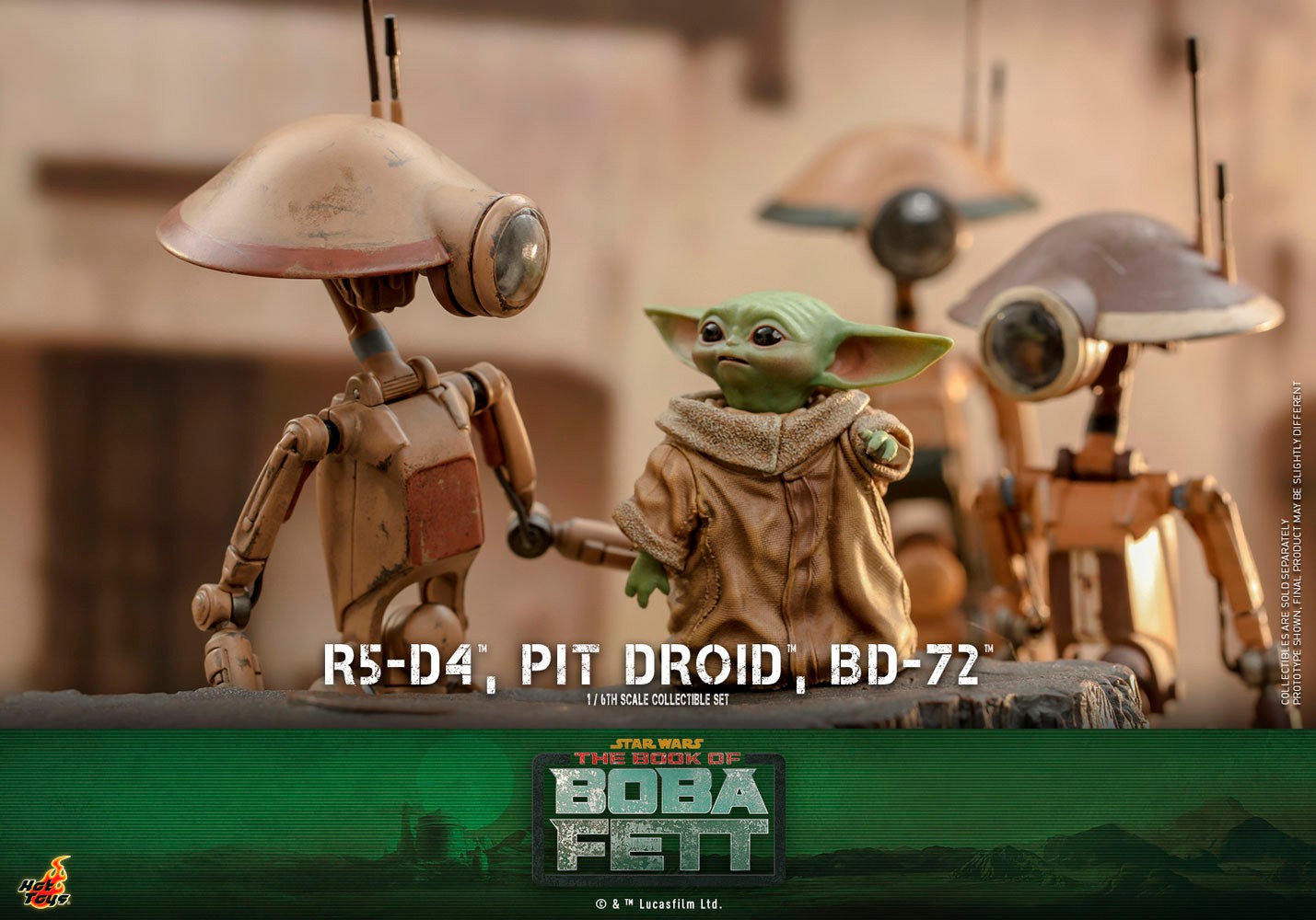 R5-D4, Pit Droid, and BD-72 (Prototype Shown) View 5