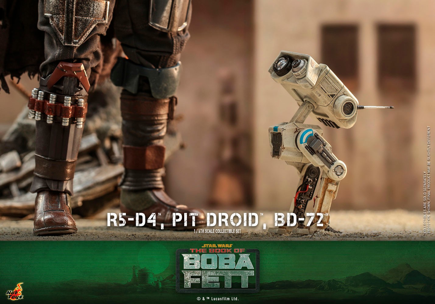 R5-D4, Pit Droid, and BD-72 (Prototype Shown) View 3