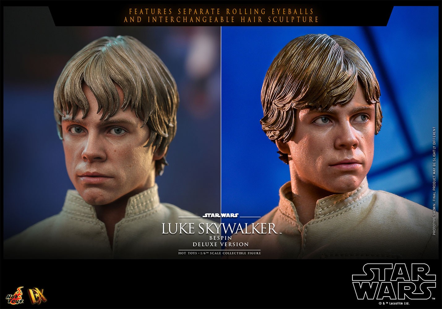 Luke Skywalker (Bespin) (Deluxe Version)- Prototype Shown