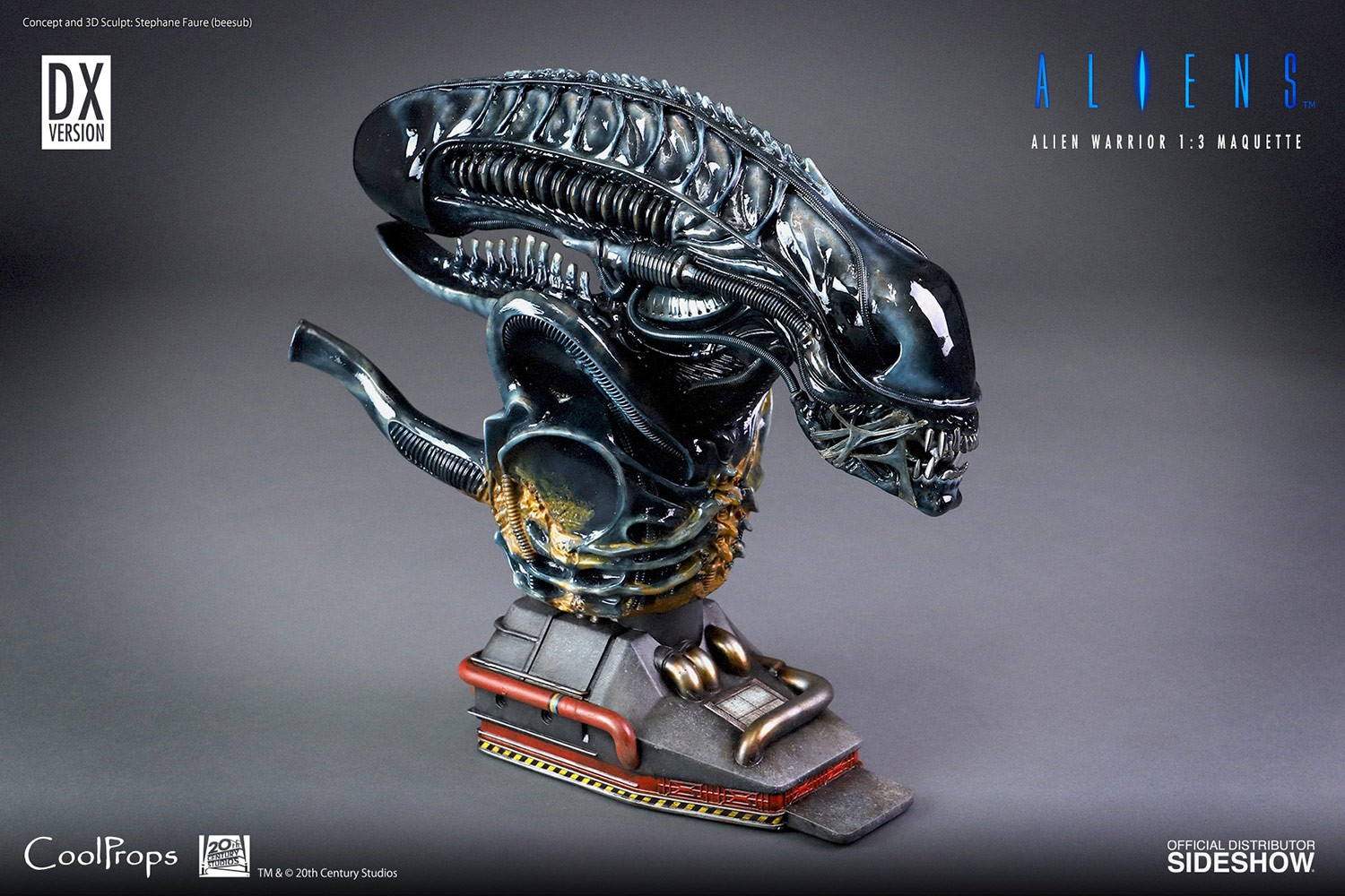 Aliens Alien Warrior Deluxe Maquette  (Prototype Shown) View 25