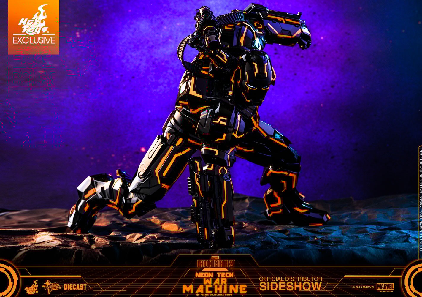 Neon Tech War Machine- Prototype Shown