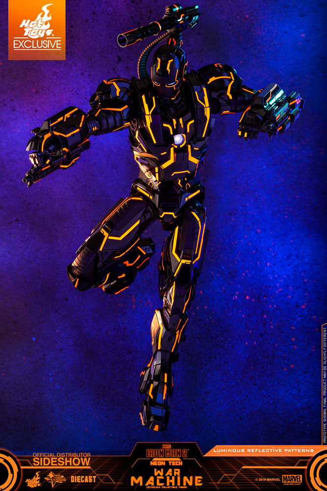 Neon Tech War Machine