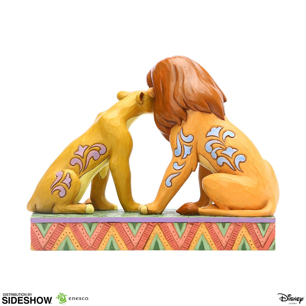 Disney Simba and Nala Snuggling Figurine  (Prototype Shown) View 3