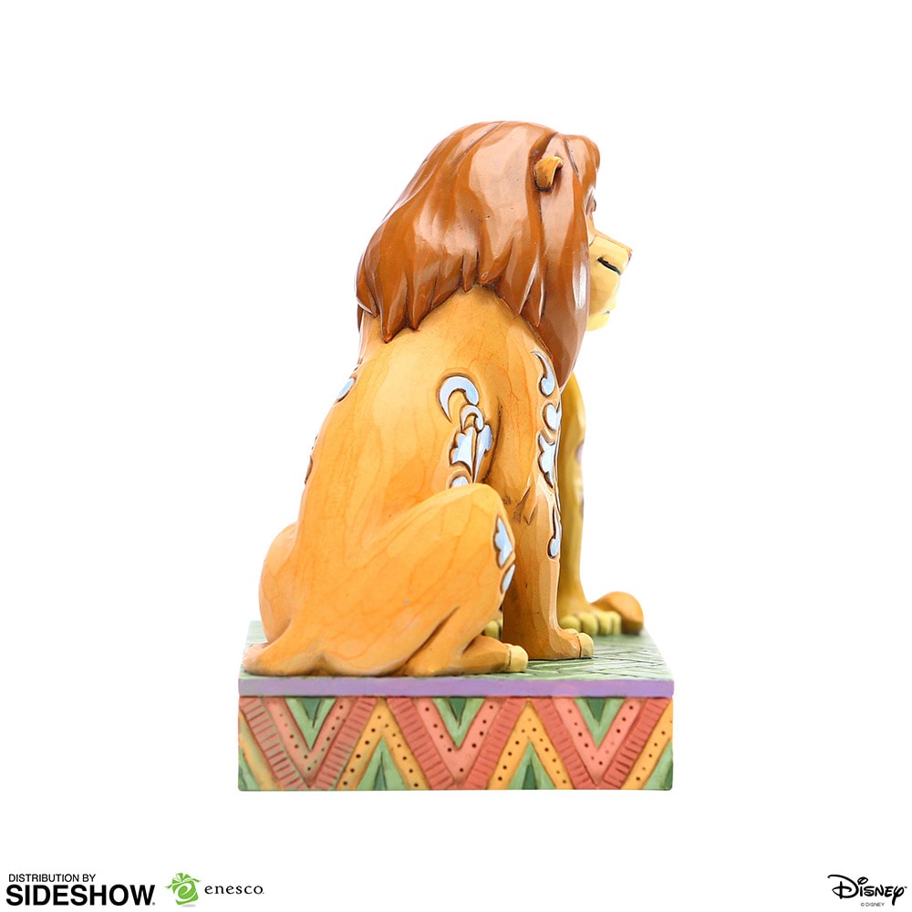Disney Simba and Nala Snuggling Figurine  (Prototype Shown) View 4