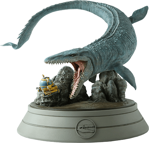 Jurassic World Mosasaurus Statues  (Prototype Shown) View 19