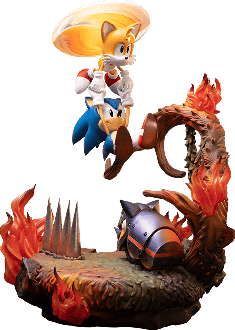 Sonic the Hedgehog Sonic and Tails Statues  (Prototype Shown) View 22
