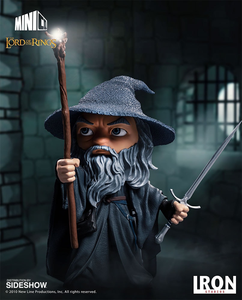 Action Figure Gandalf Il Grigio 18 Cm SD TOYS, Da Il Signore Degli Anelli, Miniere Di Moria, Collezionismo