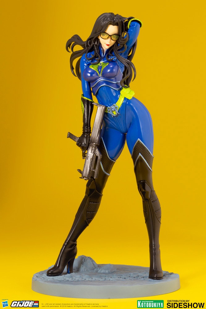 G.I. Joe Baroness (25th Anniversary Blue Color) Statues  (Prototype Shown) View 8