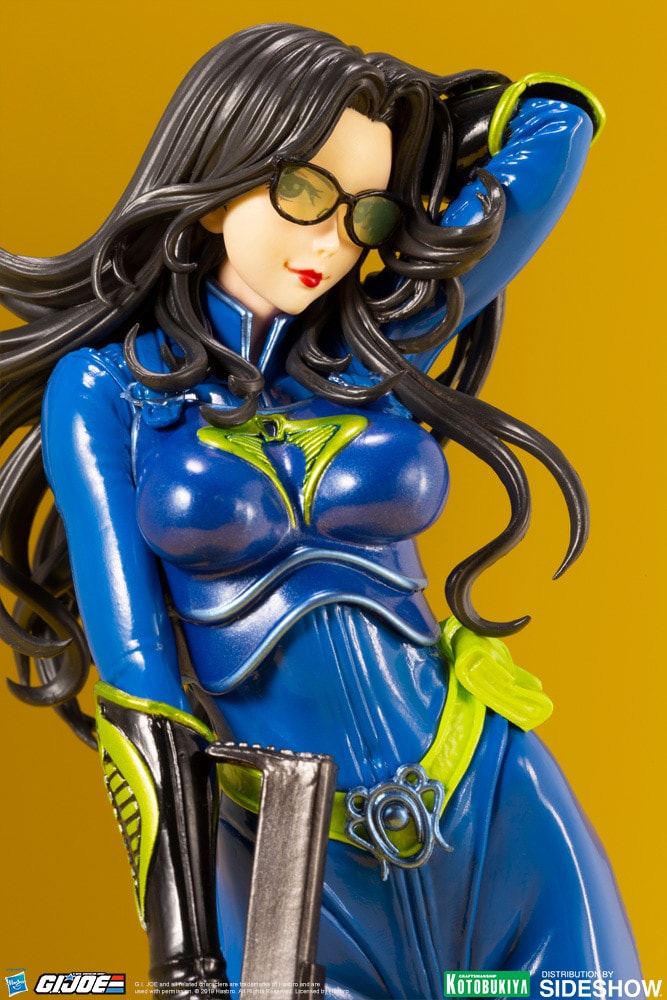 G.I. Joe Baroness (25th Anniversary Blue Color) Statues  (Prototype Shown) View 10