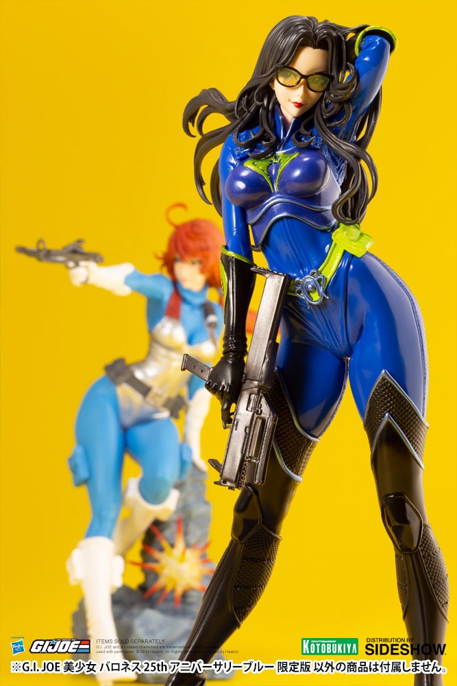 G.I. Joe Baroness (25th Anniversary Blue Color) Statues  (Prototype Shown) View 11