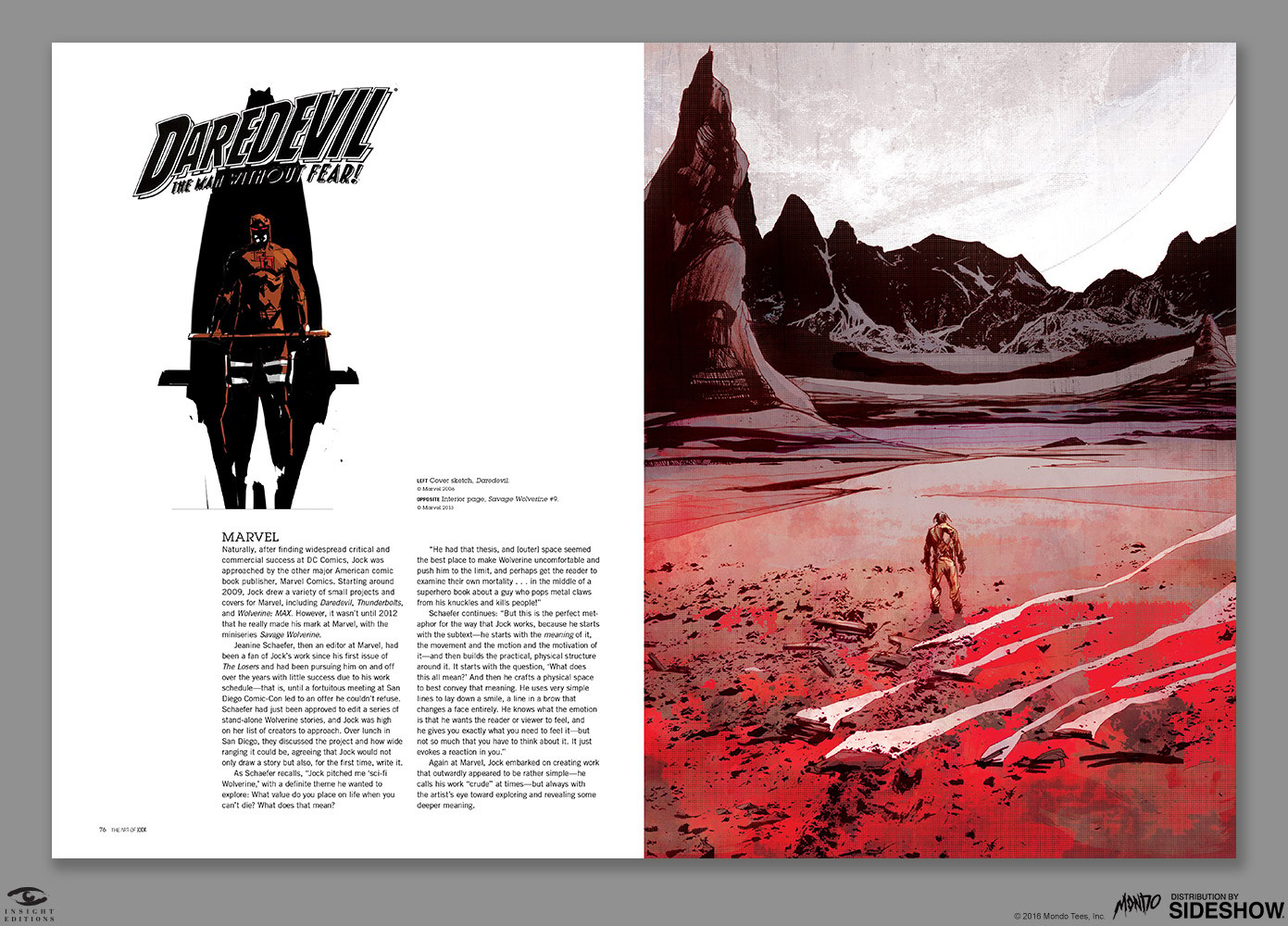 Mondo The Art of Jock Book  (Prototype Shown) View 7