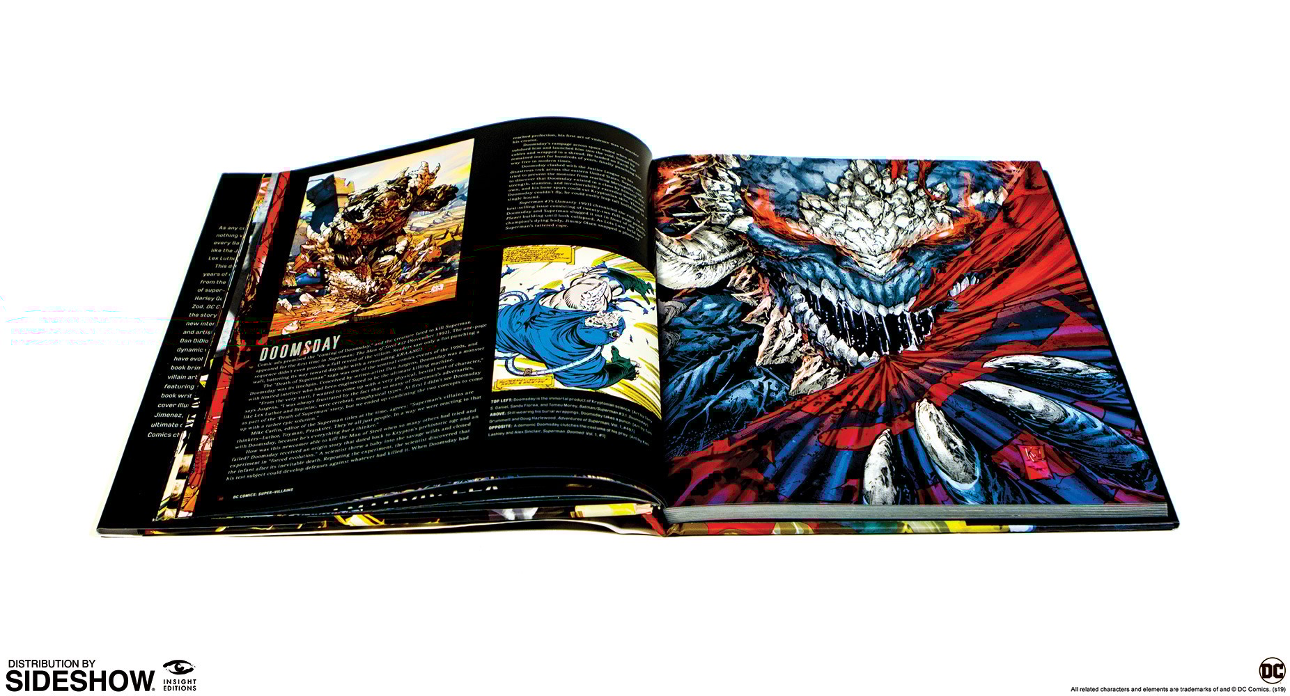 DC Comics: Super-Villains: The Complete Visual History- Prototype Shown