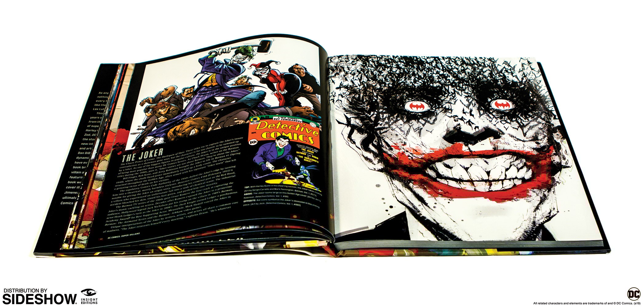 DC Comics: Super-Villains: The Complete Visual History- Prototype Shown