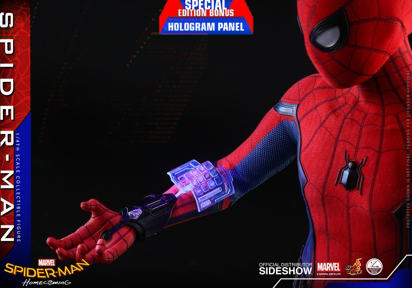 全高44cm！ 1/4スケールのホットトイズ「スパイダーマン」の