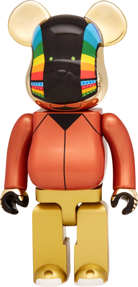 【12月スーパーSALE 15%OFF】 de Guy-Manuel Punk Daft Be@rbrick Homem-Christo Figure 1000% キューブリック、ベアブリック