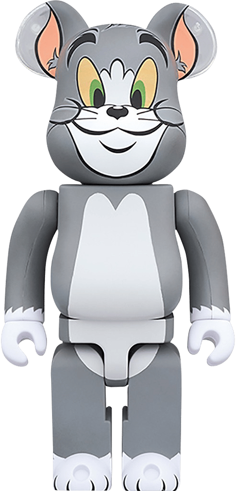 BE@RBRICK Tom and Jerry 400% トムとジェリー Be@rbrick Tom 400% Collectible Figure | Sideshow Collectibles
