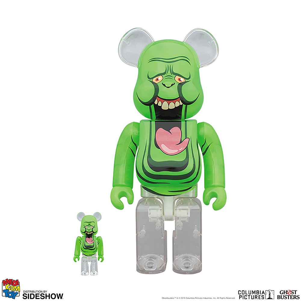 Be@rbrick Slimer (Green Ghost) 100% and 400% Collectible Set