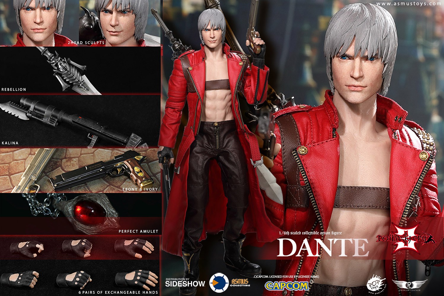 Devil May Cry Dante Sixth Scale Figure  (Prototype Shown) View 12
