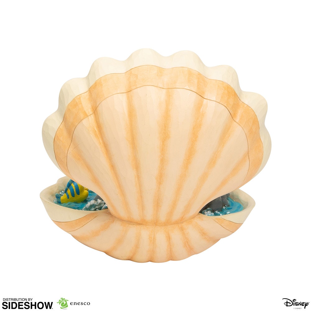 Disney The Little Mermaid Shell Scene Figurine  (Prototype Shown) View 3