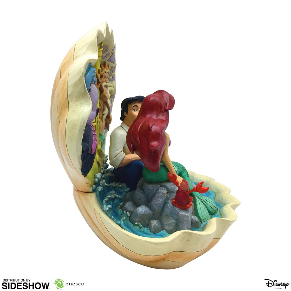 Disney The Little Mermaid Shell Scene Figurine  (Prototype Shown) View 4