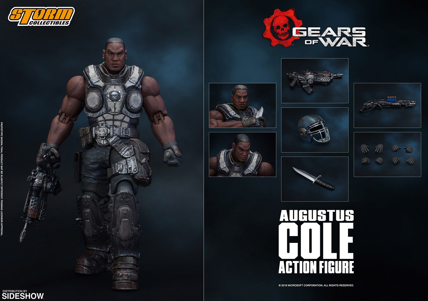 Augustus Cole 1:12 Action Figure | Sideshow Collectibles