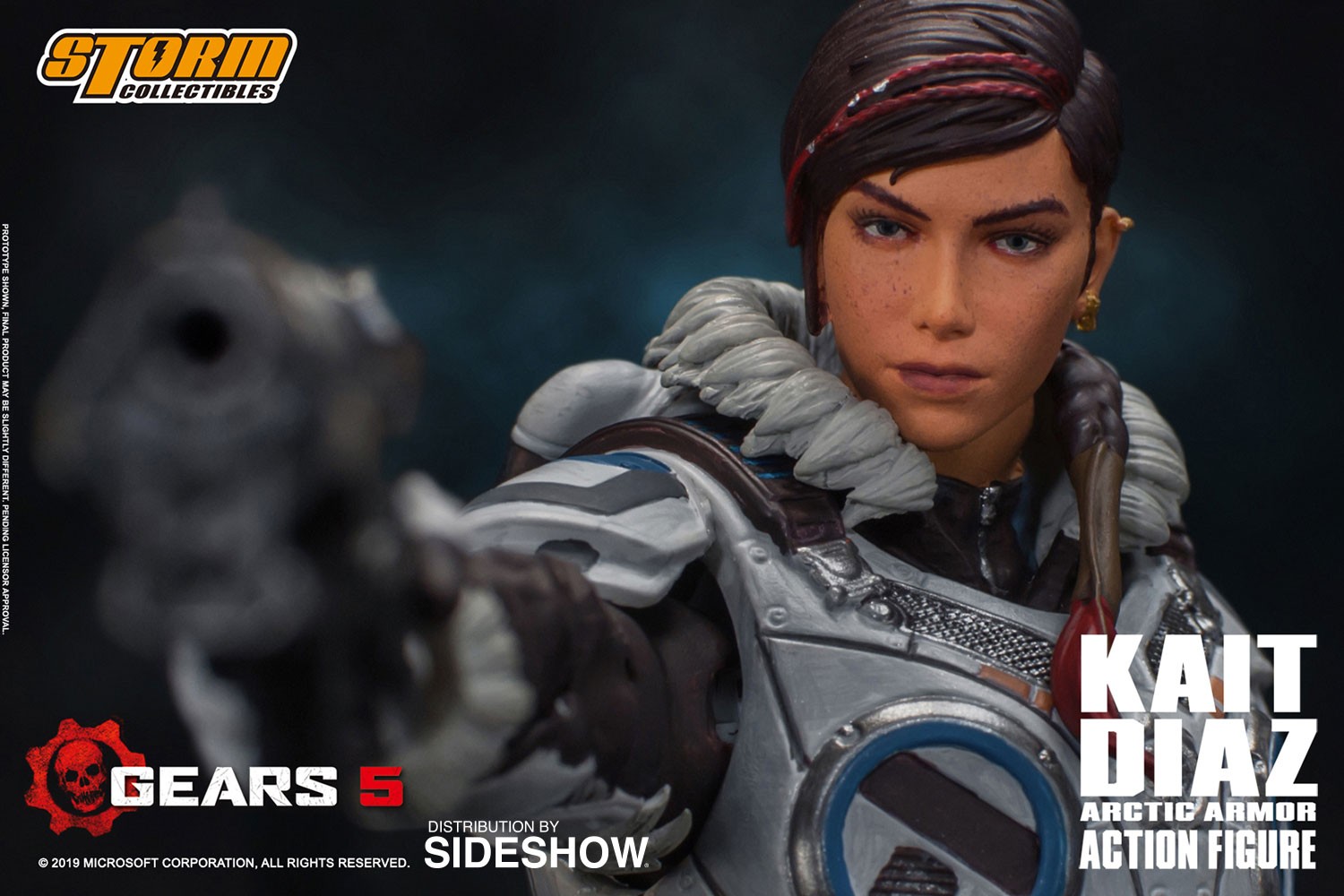 Gears of War Kait Diaz Collectible Figure  (Prototype Shown) View 7