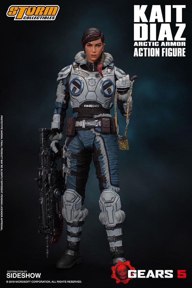 Gears of War Kait Diaz Collectible Figure  (Prototype Shown) View 9