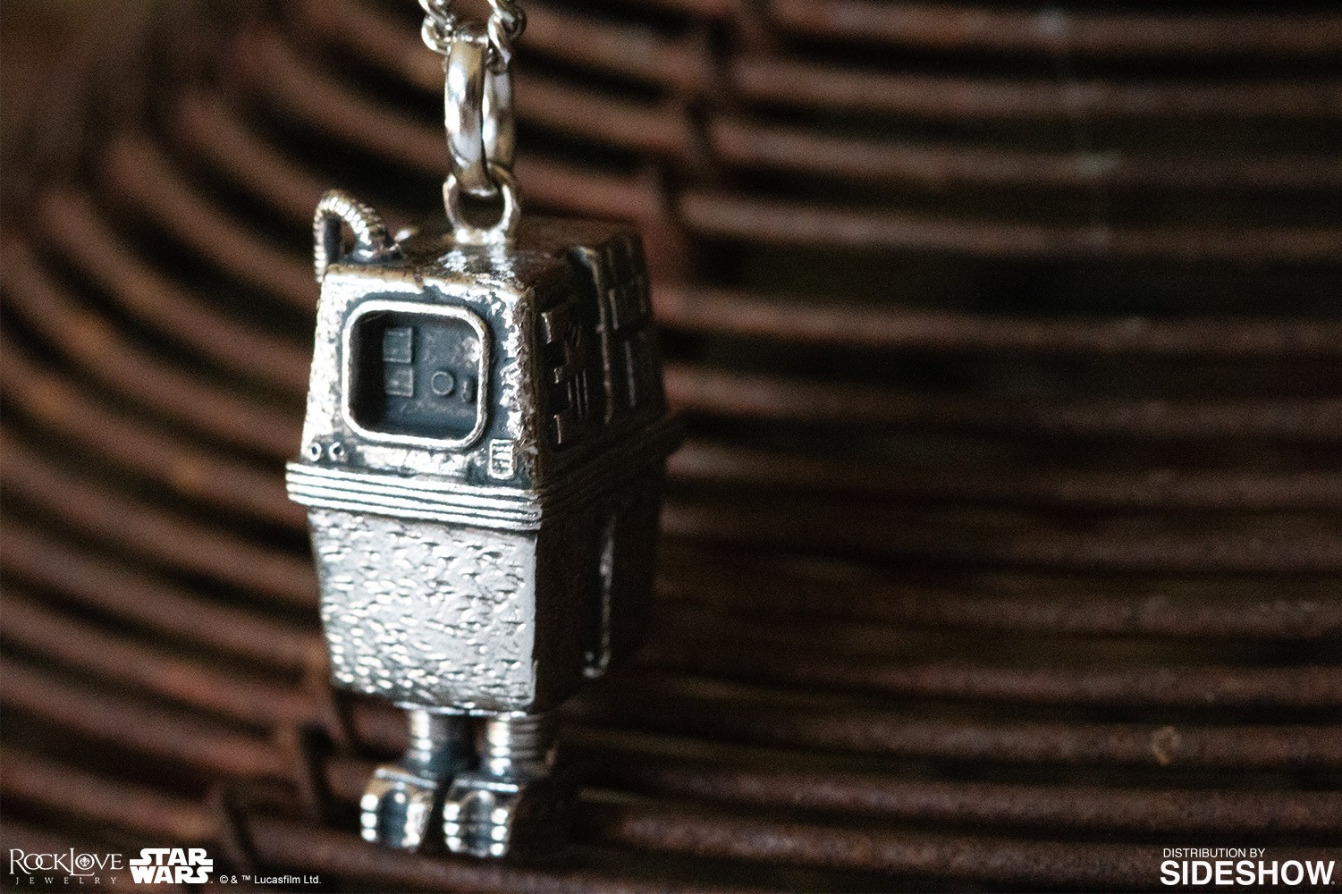 Star Wars Gonk Droid Necklace Jewelry  (Prototype Shown) View 4