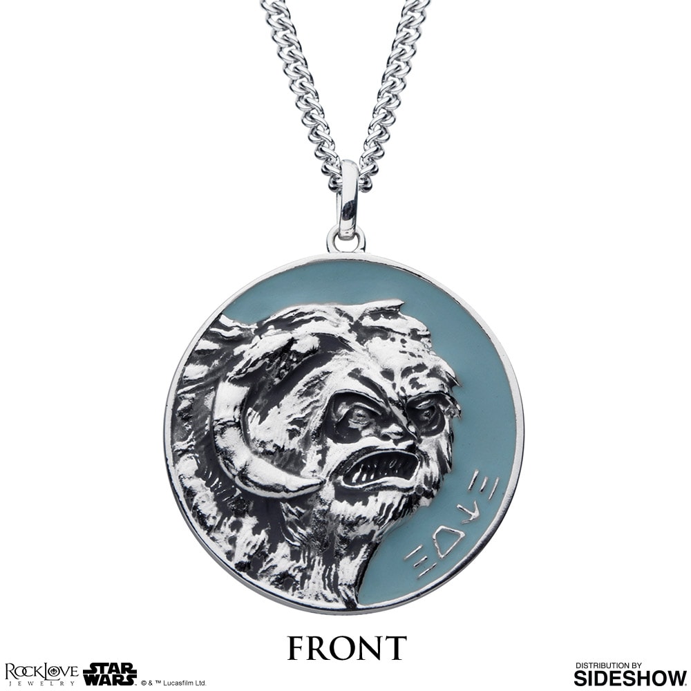 Star Wars Hoth Planetary Medallion Jewelry  (Prototype Shown) View 1