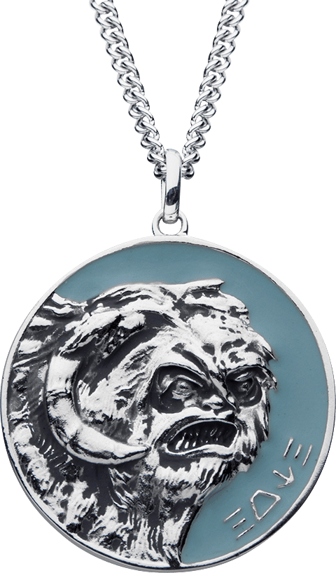 Star Wars Hoth Planetary Medallion Jewelry  (Prototype Shown) View 6