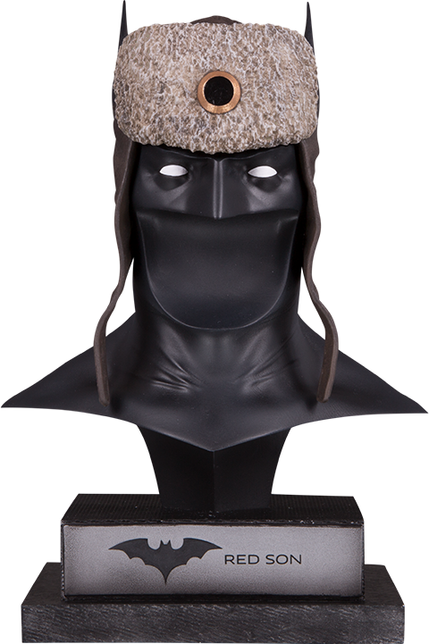 DC Comics Red Son Batman Cowl Statue by DC Collectibles Sideshow