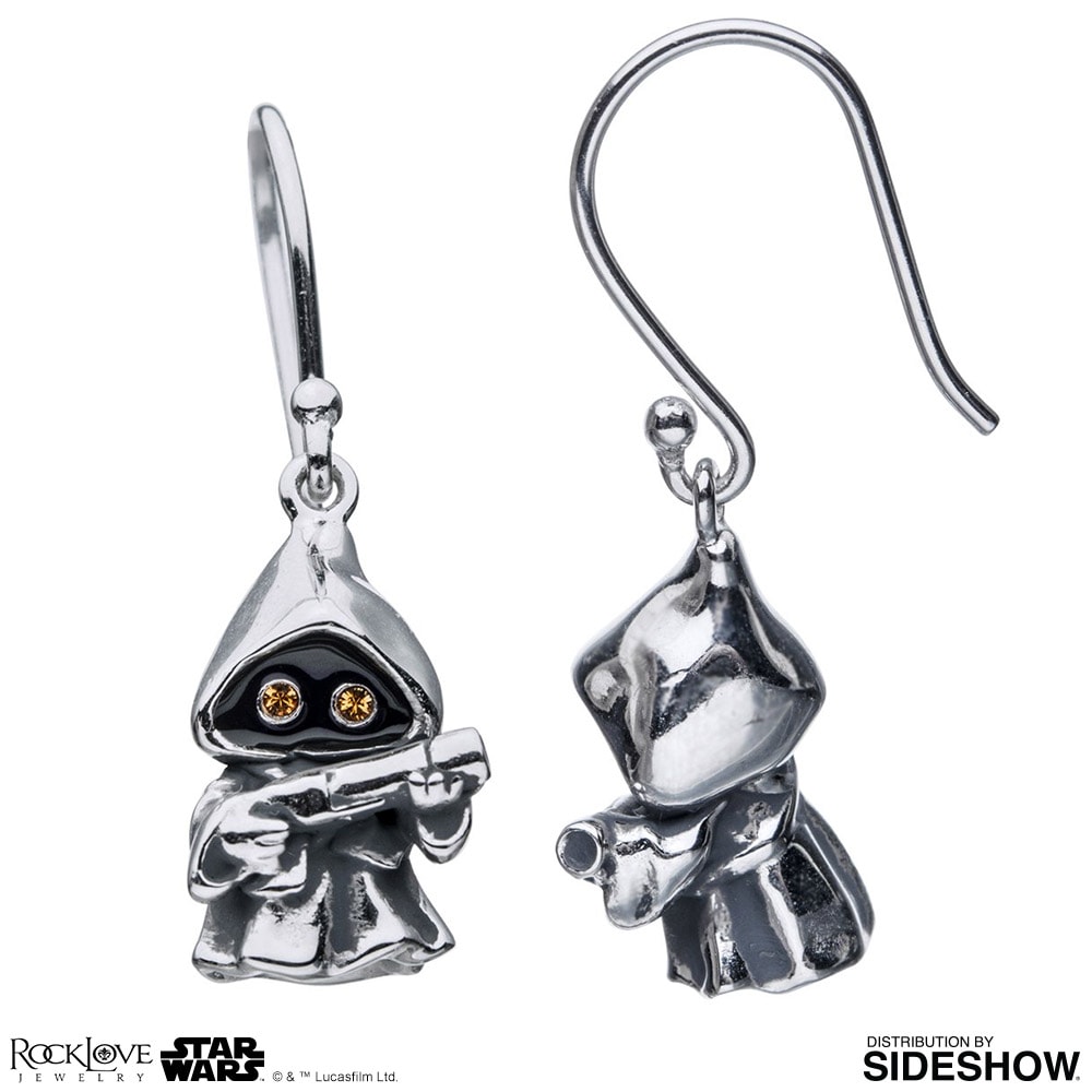 Star Wars Jawa Earrings Jewelry  (Prototype Shown) View 2