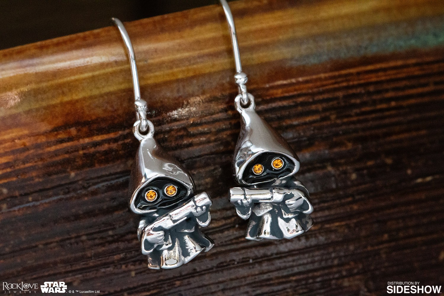 Star Wars Jawa Earrings Jewelry  (Prototype Shown) View 4