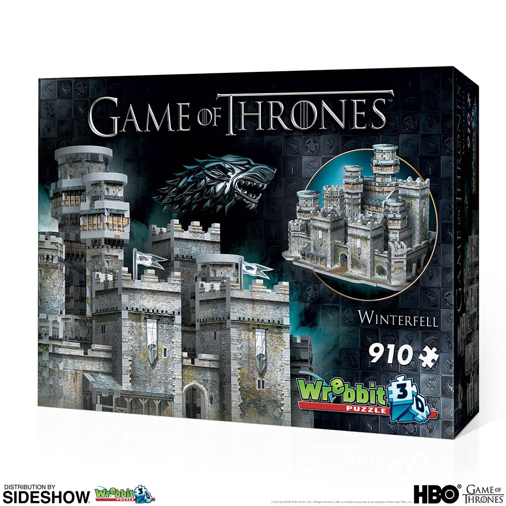 Game of Thrones Winterfell 3D Puzzle Puzzle  (Prototype Shown) View 1