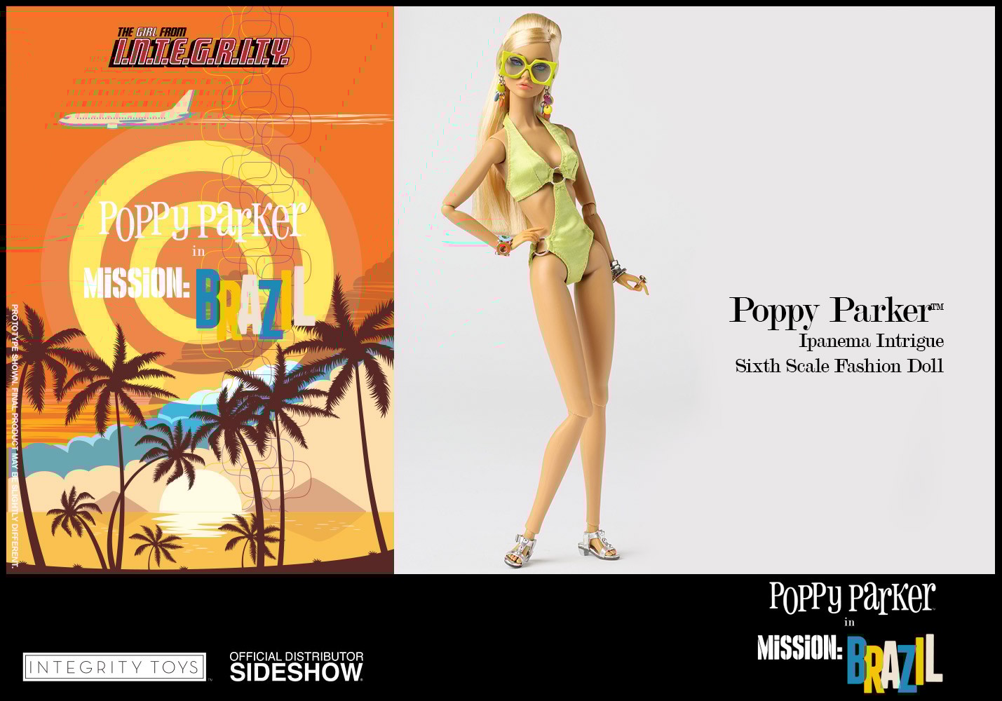 Ipanema Intrigue Poppy Parker(TM) Sixth Scale Fashion Doll