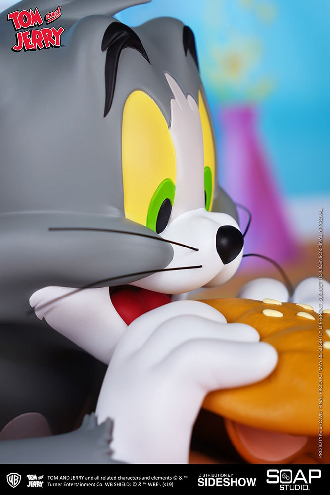 Soap Studio Tom and Jerry Burger Bust | Sideshow Collectibles